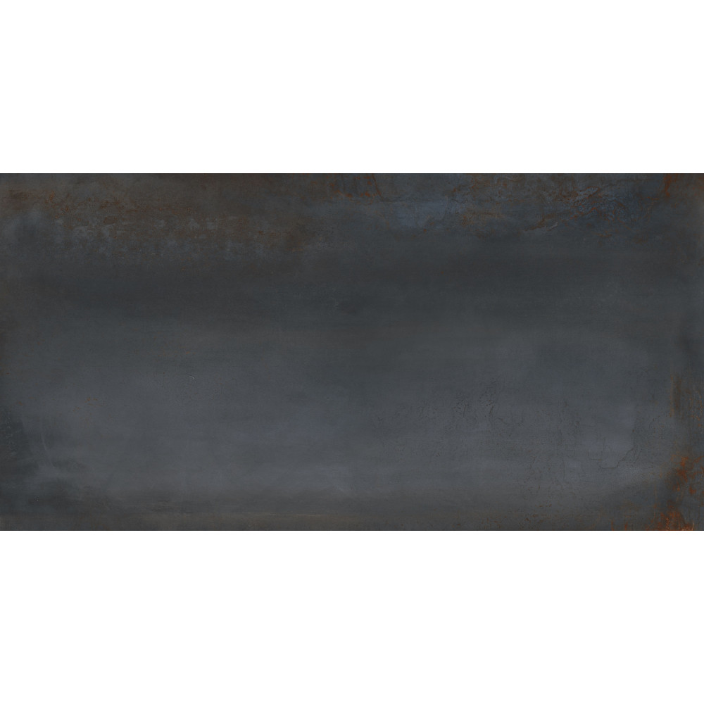 Tmavá gresová dlažba Oxidatio Vanadium 60x120 s matným povrchom a metalickým efektom Tmavá gresová dlažba Oxidatio Vanadium 60x120 s matným povrchom a metalickým efektom