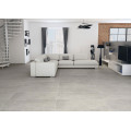 Svetlá matná gresová dlažba Tuscania Grey Soul Light 122,2×122,2 s betónovým efektom