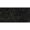 Čierna gresová dlažba Radon Negro 60x120 s lešteným povrchom s bledým žilkovaním