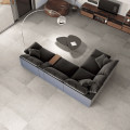 svetlosivá gresová dlažba GREY SOUL LIGHT 61x61 s matným povrchom v dekore betónu