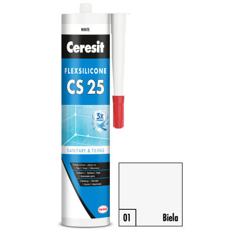 CERESIT CS 25 01 BIELA 280ML