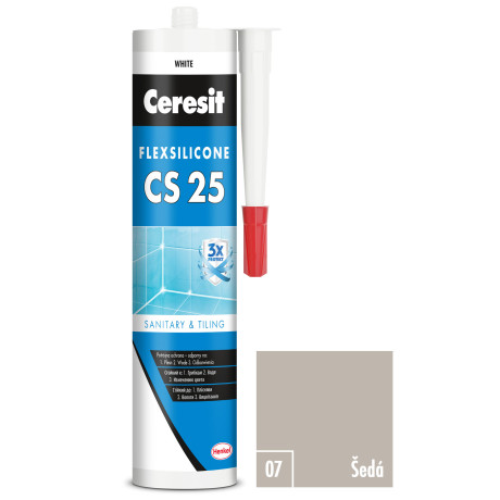 CERESIT CS 25 07 ŠEDÁ 280ML