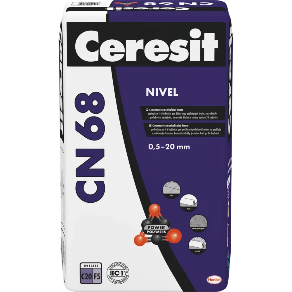 CERESIT CN 68 SAMONIVELAČNÁ VYROVNÁVACIA HMOTA 25KG CERESIT CN 68 SAMONIVELAČNÁ VYROVNÁVACIA HMOTA 25KG