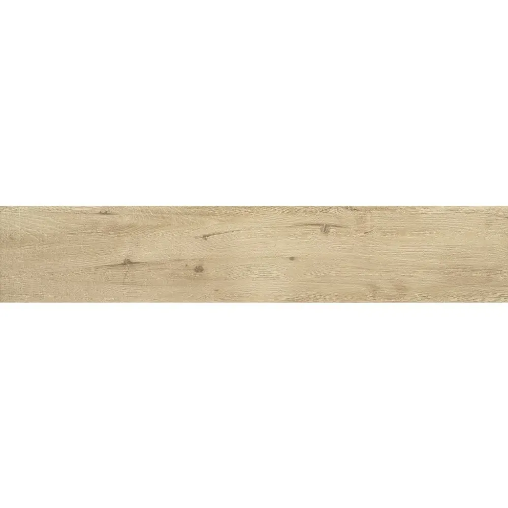 Svetlá matná gresová dlažba Bernes Haya 23,3x120 s jemným dreveným dekorom hnedej Svetlá matná gresová dlažba Bernes Haya 23,3x120 s jemným dreveným dekorom hnedej