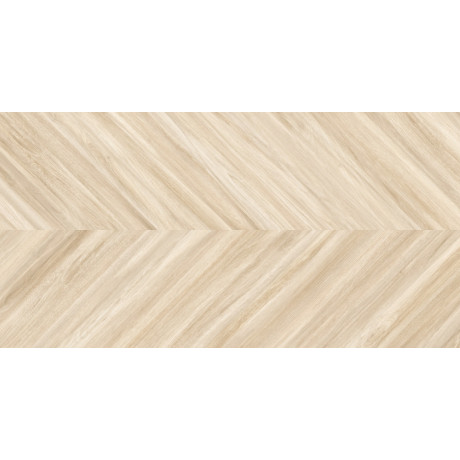 Javorová gresová dlažba Nook Chevron Arce 60x120 s matným povrchom a vzorom rybej kosti (chevron)