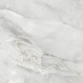 Sivá lesklá gresová dlažba Potomac Gris 60x60 s mramorovou kresbou so žilami