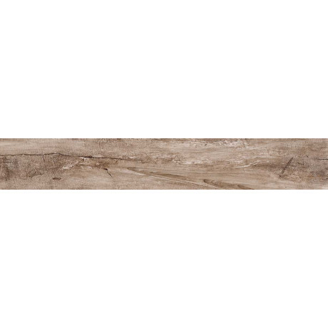 Hnedá matná gresová dlažba Soft Brown 15x100 v dekore prírodného dreva