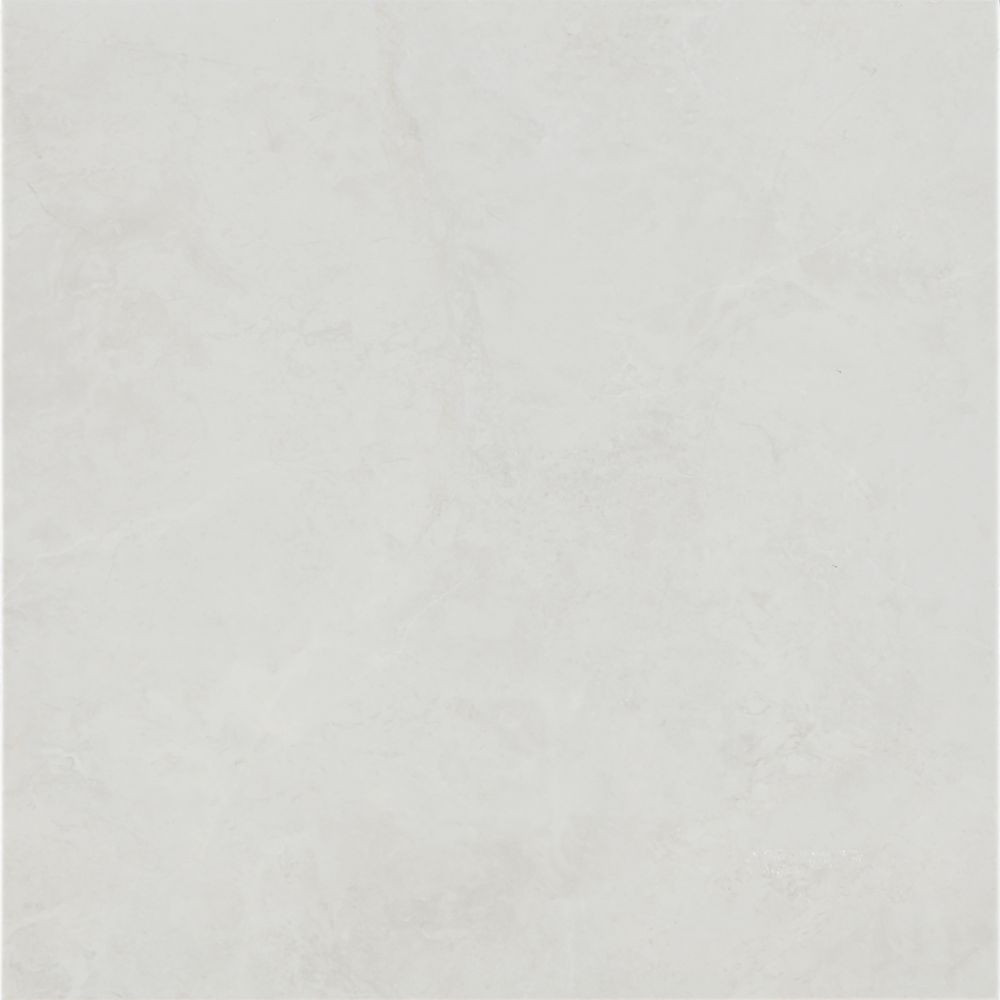 Biela gresová dlažba LAVI Blanco 60x60 s lesklým povrchom v dekore mramoru Biela gresová dlažba LAVI Blanco 60x60 s lesklým povrchom v dekore mramoru