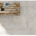 Svetlá matná 2 cm gresová dlažba Tuscania Grey Soul Light 60×60 s betónovým efektom