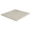 Svetlá matná 2 cm gresová dlažba Tuscania Grey Soul Light 90×90 s betónovým efektom