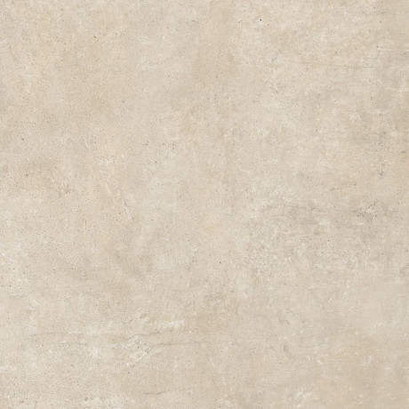 béžová veľkoformátová gresová dlažba GREY SOUL SAND 122x122 s matným povrchom v dekore betónu