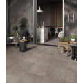 tmavá gresová dlažba GREY SOUL DARK 122x122 s matným povrchom v dekore betónu