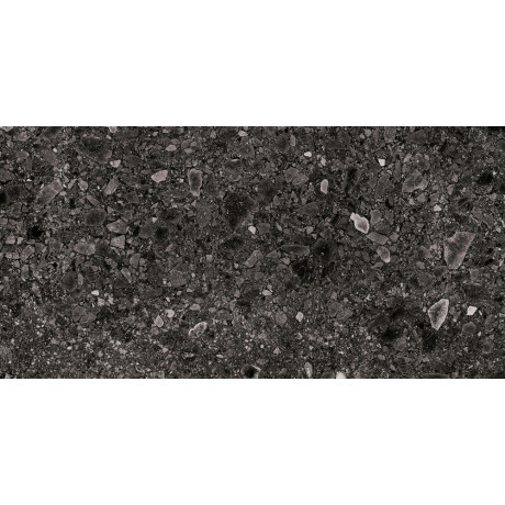 tmavosivá terrazzo dlažba NORR SVART 60x120 od MIRAGE