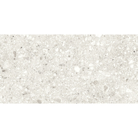 svetlá terrazzo gresová dlažba Ceppo di Gré White 61x122,2 s matným povrchom