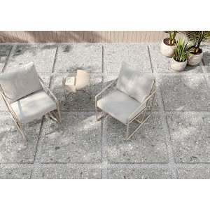 prírodná terrazzo gresová dlažba Ceppo di Gré Natural 61x122,2 na terase