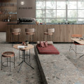 terrazzo gresová dlažba NORR FARGE 60x120 s matným povrchom a prírodnými minerálnymi štruktúrami