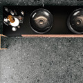 tmavá exteriérová 2 cm gresová dlažba CEPPO DI GRÉ ANTHRACITE 90x90 s matným terrazzo povrchom