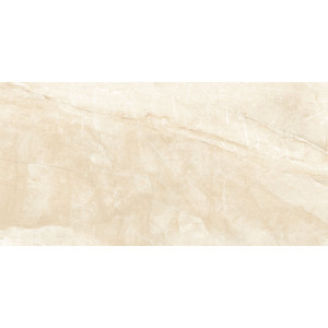 béžová gresová dlažba ATHENA ALMOND 61x122,2 s matným povrchom a mramorovým dekorom
