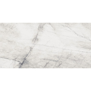 biela matná gresová dlažba ATHENA BLANCO 61x122,2 s mramorovým dekorom