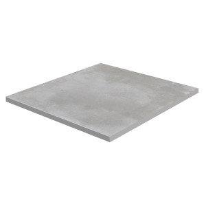 Svetlosivá 2 cm hrubá betónová gresová dlažba CEAMENTUM GRISEO 90x90 s matným povrchom pre exteriér