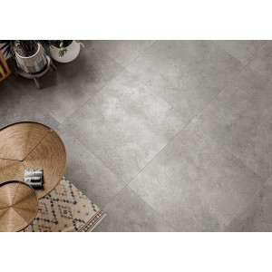 Mrazuvzdorná rektifikovaná dlažba COLOSSEO PLUS GRIGIO 61×122,2 v dekore kameňa