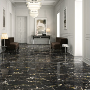 JEWELS BLACK GOLD JW 11 60x60 - leštený povrch