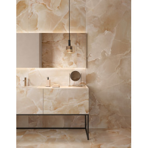 Obklad s efektom ónyxu MIRAGE ONYCE CHAMPAGNE 60x120 – perleťový povrch