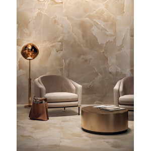 Krémová interiérová dlažba MIRAGE ONYCE CHAMPAGNE 60x120 – lesklá úprava