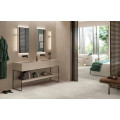 Moderná betónová dlažba CLAY CALM 60x60 od MIRAGE v kúpeľni