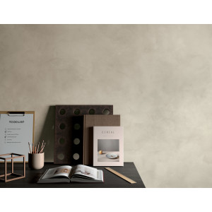 Béžová betónová dlažba MIRAGE CLAY SHY 60x120 – matný povrch na stene