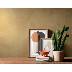 Moderná interiérová dlažba CLAY GLEE 60x120 v okrovom odtieni