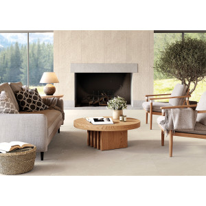Obklad Cortina Stone Sabbia 61x122,2 s dekorom Millerighe