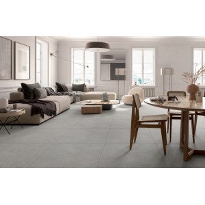 Dlažba Glocal Perfect GC 02 Mirage 60×120 cm s matným šedým povrchom