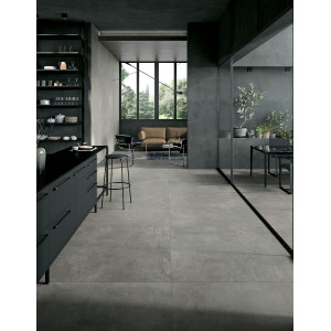 Dlažba 120×120 cm – šedý betónový efekt, Mirage GC 03, povrch R9