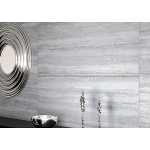 Rektifikovaná dlažba Tuscania – Vein Cut Grey, formát 61×122,2