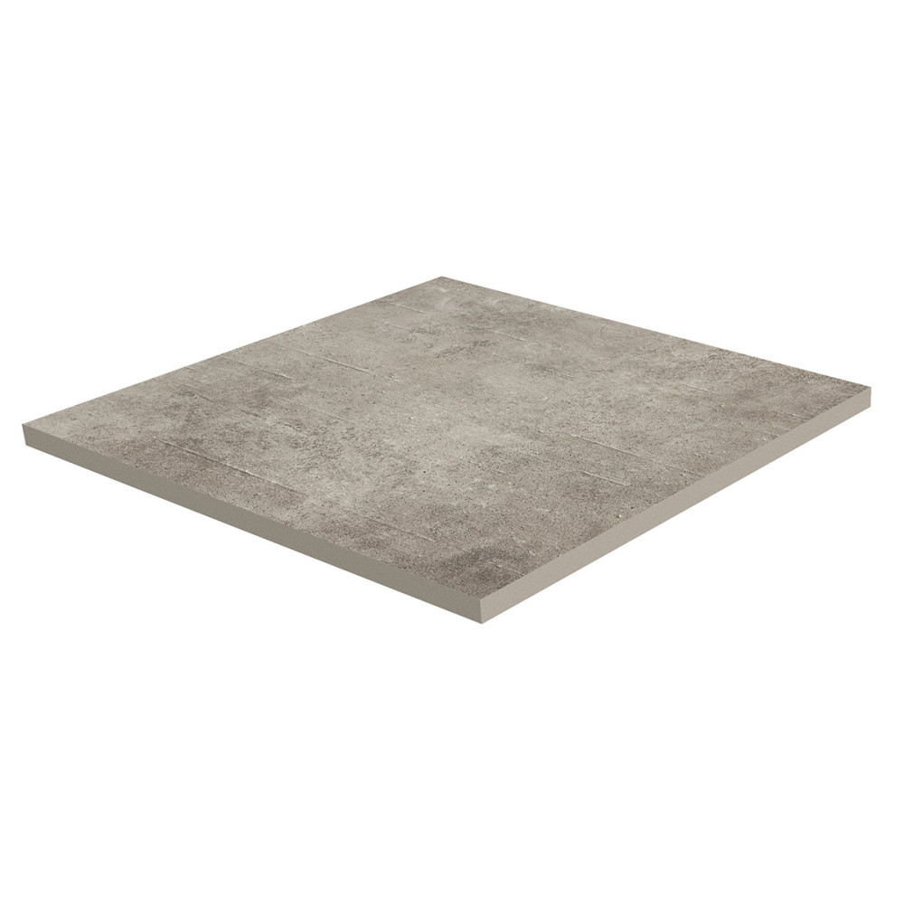 20 mm hrubá betónová dlažba Grey Soul Dark 61x61 s protišmykom – Tuscania