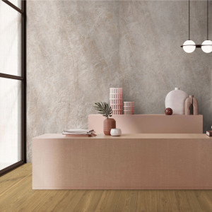 Rektifikovaná leštená dlažba 60x120 s kamenným vzorom