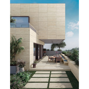 Dlažba Travertino Light – Mirage Elysian, protišmyk R10
