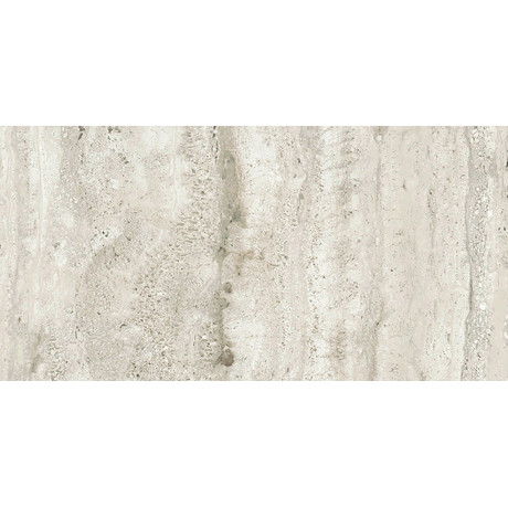 Gresová dlažba Elysian Travertino Misty EY 11 – Mirage 60×120, šedá