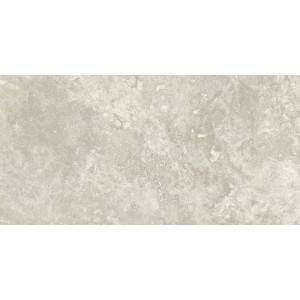 Dlažba Elysian Travertino Misty Cross EY 14 – Mirage 60×120, šedá