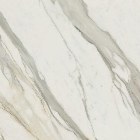 Cosmopolitan Calacatta Gold 120×120 – Mirage, biela leštená gresová dlažba