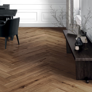 Dlažba Mirage Cocoa – realistický drevený vzor v hnedej farbe
