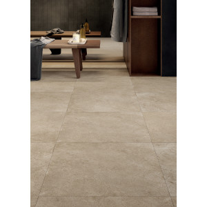 Restone Indian RS 03 od Mirage – hnedá gresová dlažba 60×60 cm s jemne matným povrchom R9