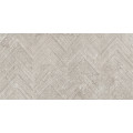 Restone Dune Arrow RS 01 od Mirage – dekoratívna béžová gresová dlažba 60×119,7 cm s grafickým vzorom