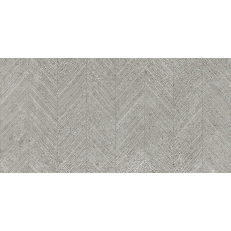 Restone Icelandic Arrow RS 04 od Mirage – šedá dekoratívna gresová dlažba 60×119,7 cm s jemne matným povrchom