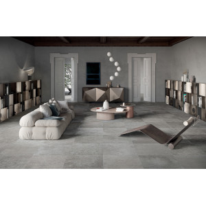 Mirage Dijon bazoches – rektifikovaná stredne šedá dlažba, formát 60×60 cm