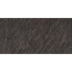 Quarziti mantle QR 05 od Mirage – tmavá šedá dlažba 60×120 cm s výraznou štruktúrou