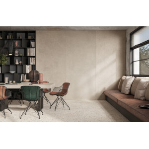 Mirage Reconcrete RO 11 – gresová dlažba s terrazzo efektom, jemne matná
