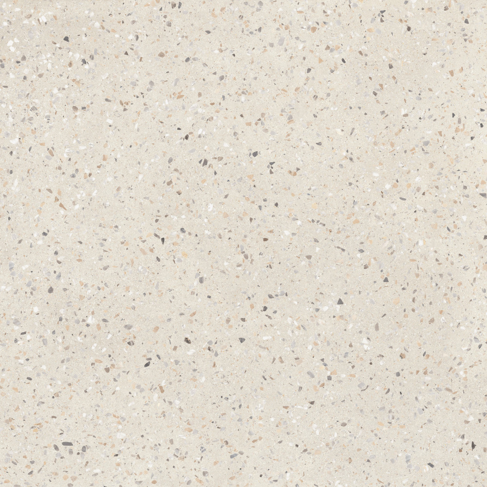 Reconcrete RO 11 od Mirage – béžová terrazzo dlažba 60×60 cm s matným povrchom Reconcrete RO 11 od Mirage – béžová terrazzo dlažba 60×60 cm s matným povrchom