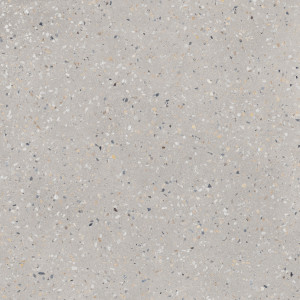 Reconcrete RO 14 od Mirage – šedá terrazzo dlažba 60×60 cm, matný povrch